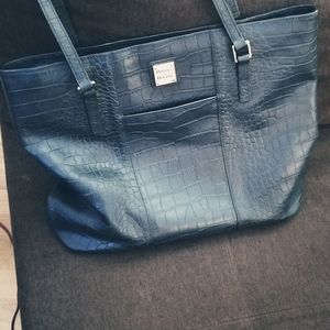 Dark blue dooney purse